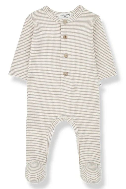 1+ In The Family Babypakjes & Rompers^Baby boxpak bruin