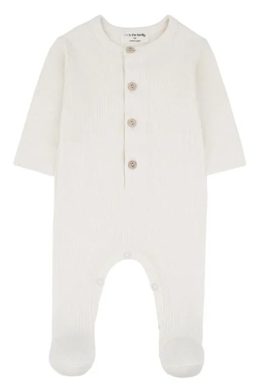 1+ In The Family Babypakjes & Rompers^Baby boxpak ecru