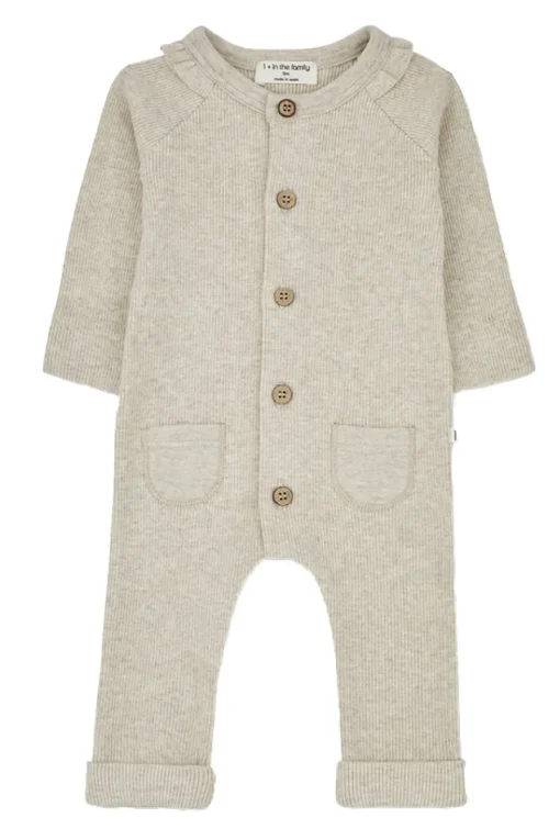1+ In The Family Babypakjes & Rompers^Baby boxpak ecru