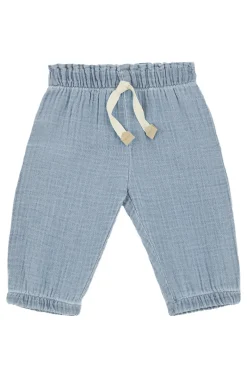 1+ In The Family Broeken^Baby broek blauw