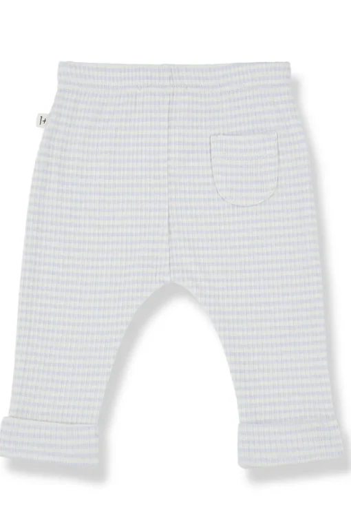 1+ In The Family Broeken^Baby broek blauw