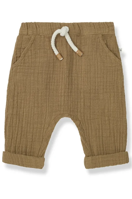 1+ In The Family Broeken^Baby broek bruin