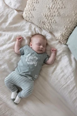 Feetje Broeken^Baby broek groen