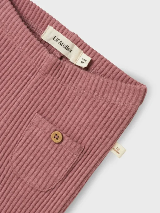 LIL&qout; ATELIER Broeken^Baby broek rose