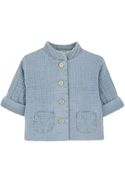 1+ In The Family Jassen^Baby jas blauw