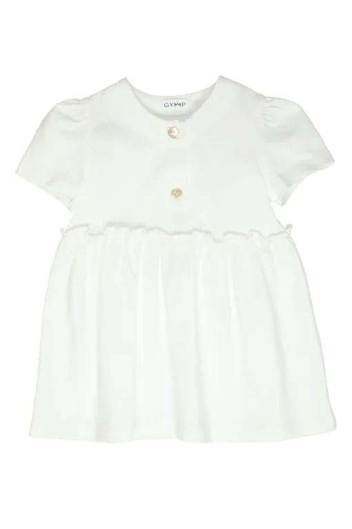 Gymp Jurken^Baby jurk wit