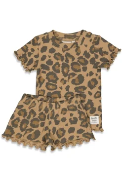 Feetje Accessoires^Baby pyjama bruin