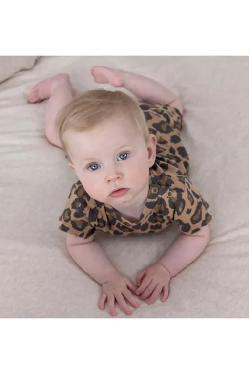 Feetje Accessoires^Baby pyjama bruin