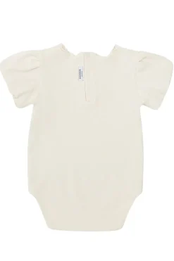 Donsje Amsterdam Babypakjes & Rompers^Baby romper korte mouw ecru
