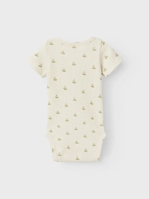 LIL&qout; ATELIER Babypakjes & Rompers^Baby romper korte mouw grijs