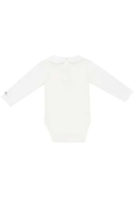 Donsje Amsterdam Babypakjes & Rompers^Baby romper lange mouw ecru