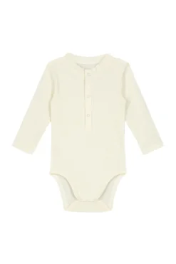 Gray Label Babypakjes & Rompers^Baby romper lange mouw ecru