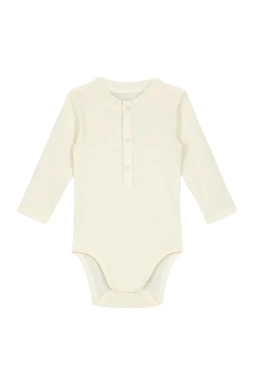 Gray Label Babypakjes & Rompers^Baby romper lange mouw ecru