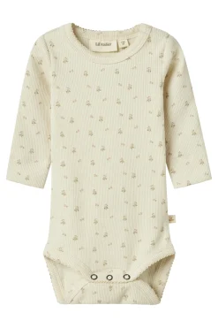 LIL&qout; ATELIER Babypakjes & Rompers^Baby romper lange mouw groen