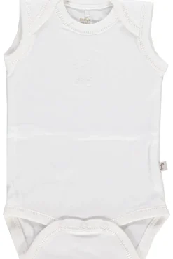 Feetje Babypakjes & Rompers^Baby romper mouwloos ecru