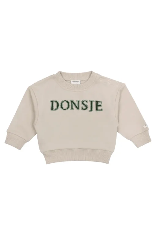 Donsje Amsterdam Truien & Vesten^Baby trui bruin