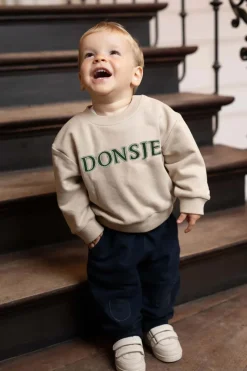 Donsje Amsterdam Truien & Vesten^Baby trui bruin