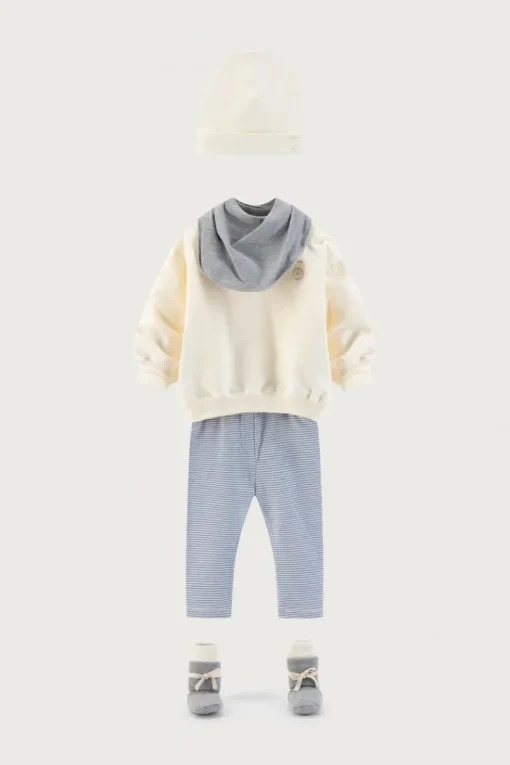 Gray Label Truien & Vesten^Baby trui ecru