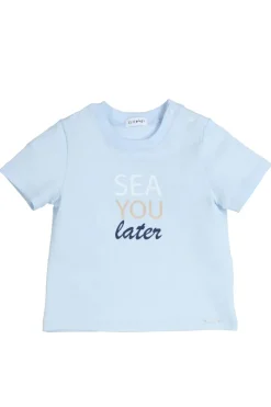 Gymp T-shirts^Baby t-shirt korte mouw blauw