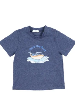 Gymp T-shirts^Baby t-shirt korte mouw blauw