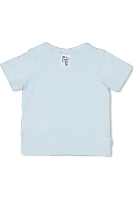 Feetje T-shirts^Baby t-shirt korte mouw blauw