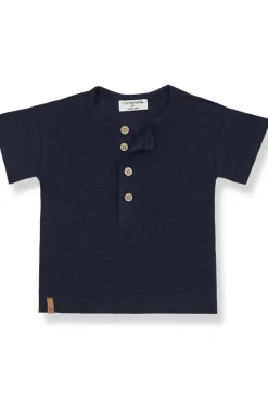 1+ In The Family T-shirts^Baby t-shirt korte mouw blauw