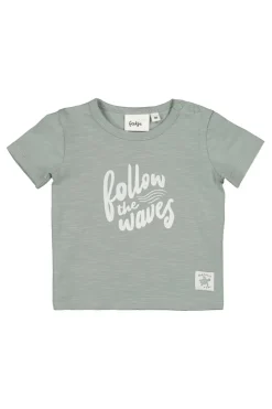 Feetje T-shirts^Baby t-shirt korte mouw groen