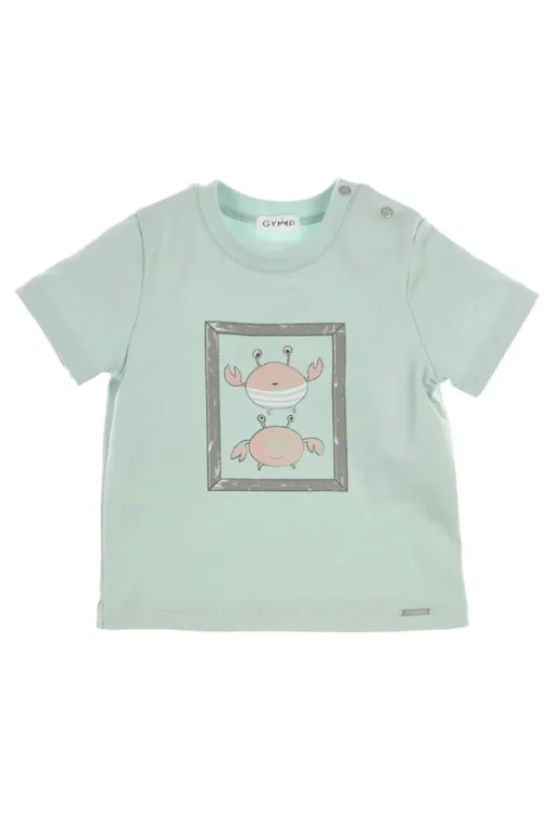 Gymp T-shirts^Baby t-shirt korte mouw groen