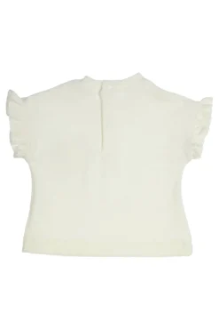 Gymp T-shirts^Baby t-shirt korte mouw wit