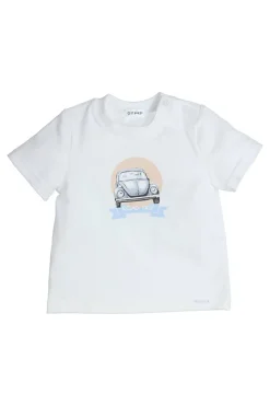 Gymp T-shirts^Baby t-shirt korte mouw wit
