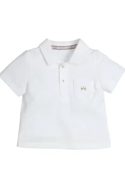 Gymp T-shirts^Baby t-shirt korte mouw wit