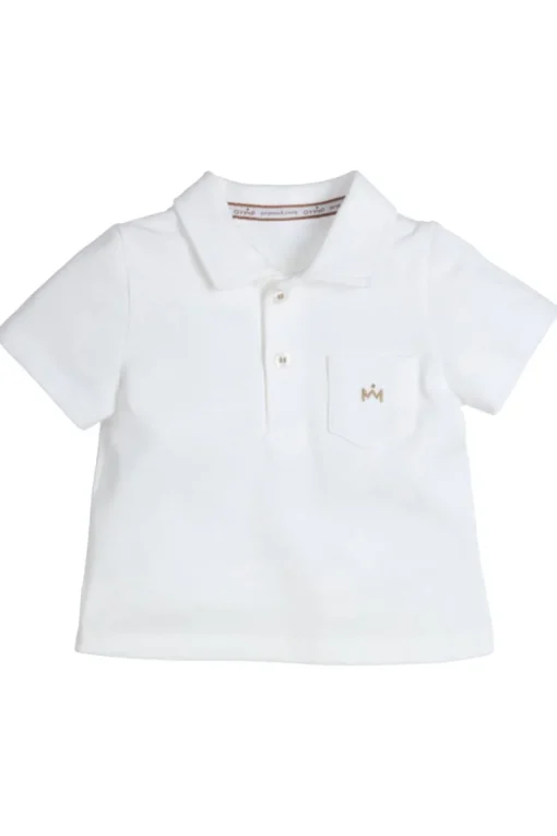 Gymp T-shirts^Baby t-shirt korte mouw wit