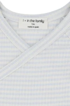 1+ In The Family T-shirts^Baby t-shirt lange mouw blauw