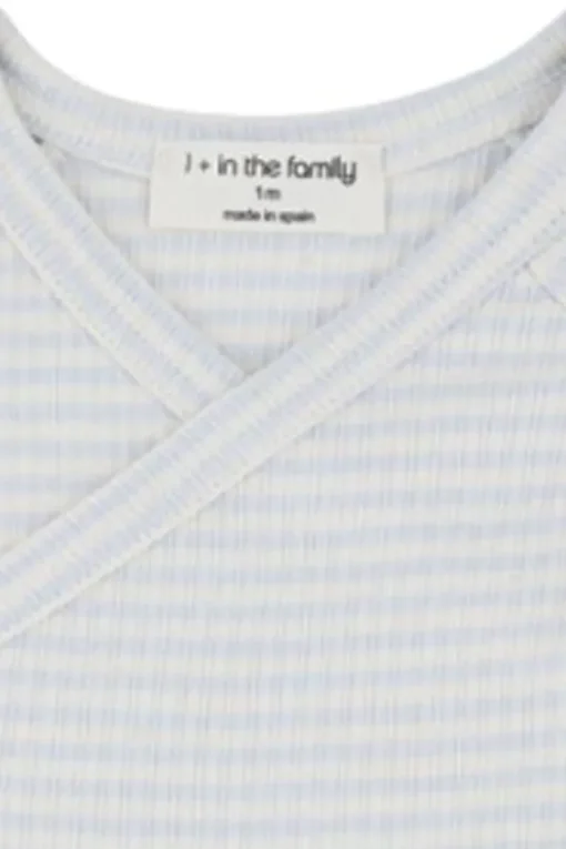 1+ In The Family T-shirts^Baby t-shirt lange mouw blauw