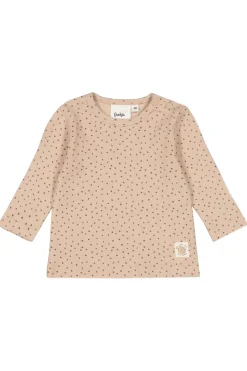 Feetje T-shirts^Baby t-shirt lange mouw bruin