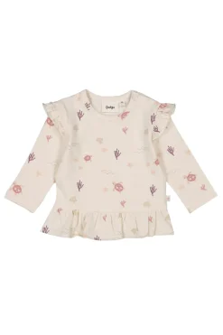 Feetje T-shirts^Baby t-shirt lange mouw ecru
