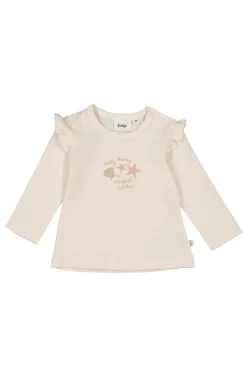 Feetje T-shirts^Baby t-shirt lange mouw ecru