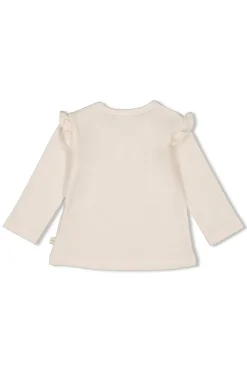 Feetje T-shirts^Baby t-shirt lange mouw ecru
