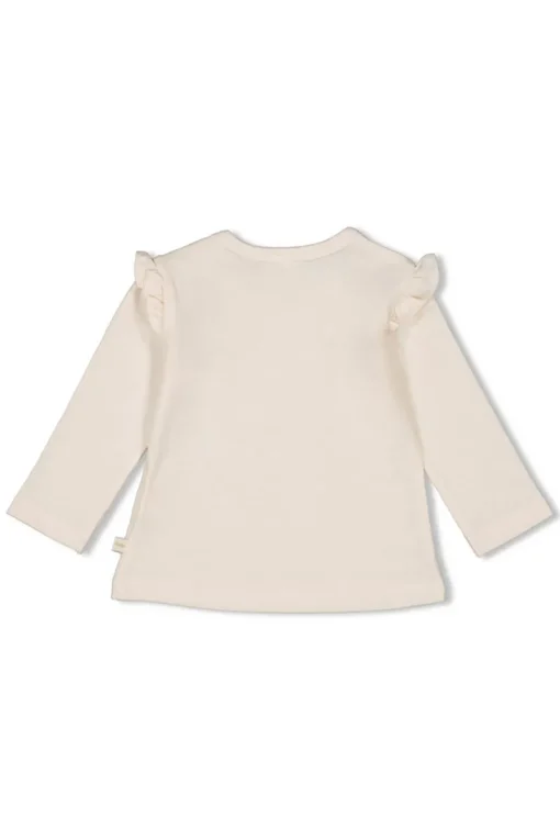Feetje T-shirts^Baby t-shirt lange mouw ecru