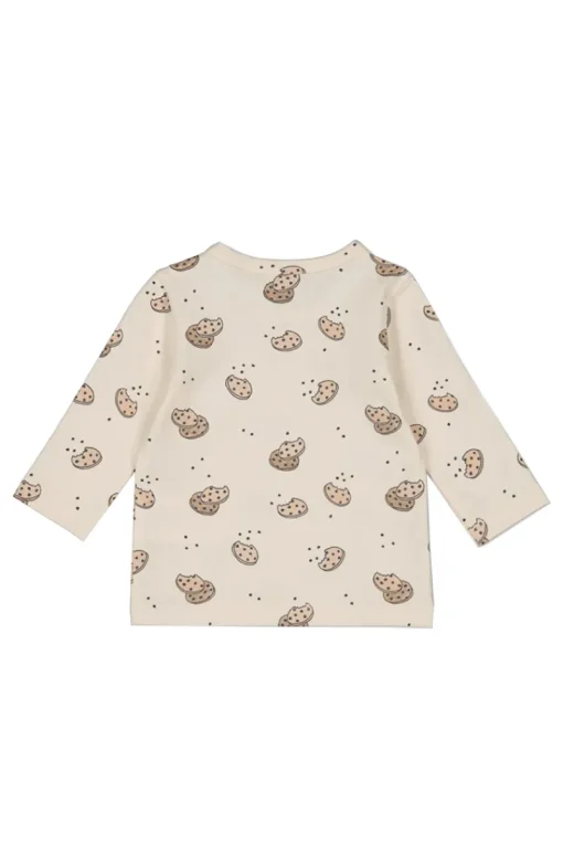 Feetje T-shirts^Baby t-shirt lange mouw ecru