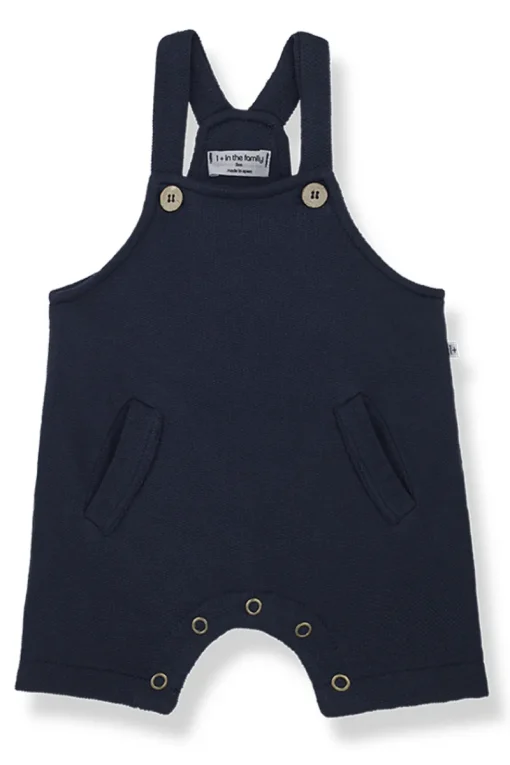 1+ In The Family Broeken^Baby tuinbroek blauw