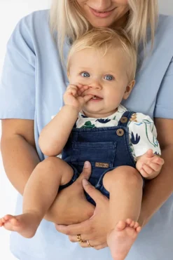 Feetje Broeken^Baby tuinbroek blauw