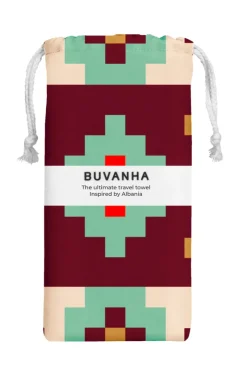 Buvanha Sport Style^Bad & beach badlaken bruin