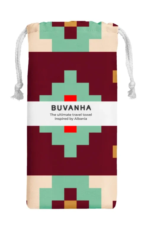 Buvanha Sport Style^Bad & beach badlaken bruin