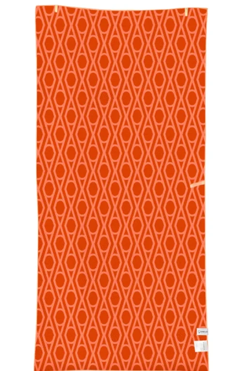 Buvanha Sport Style^Bad & beach badlaken oranje