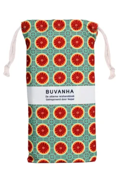 Buvanha Sport Style^Bad & beach badlaken rood