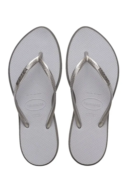 Havaianas Schoenen^Bad /beach badslipper senior zilver