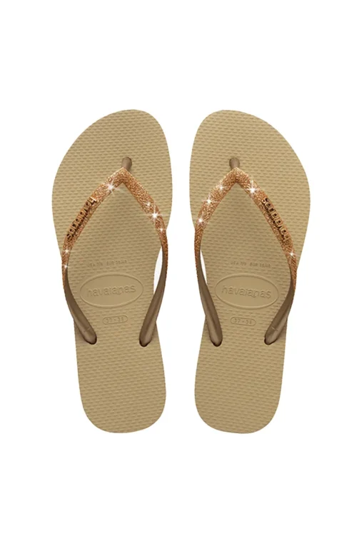 Havaianas Schoenen^Bad /beach slipper dames goud