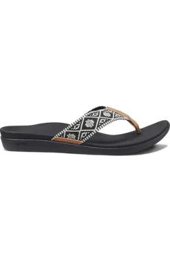 Reef Schoenen^Bad /beach slipper dames zwart