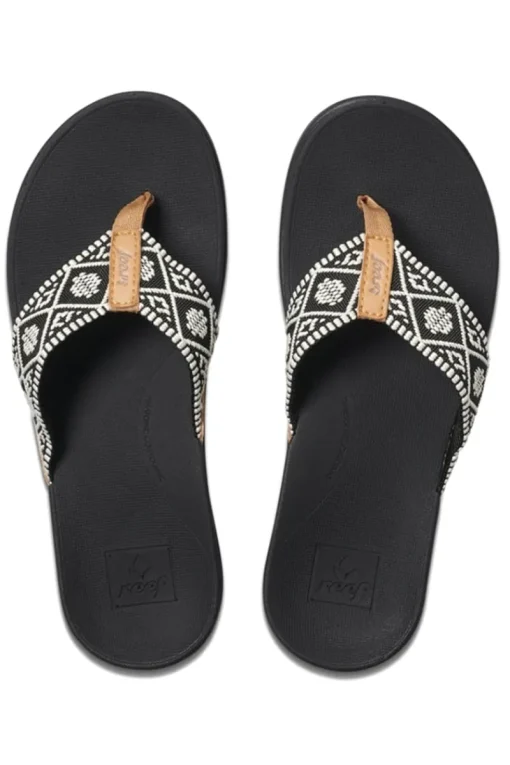 Reef Schoenen^Bad /beach slipper dames zwart